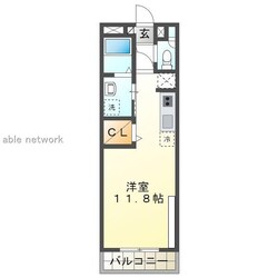 ホポロ大形本町の物件間取画像